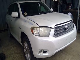 2010 TOYOTA HIGHLANDER, WHITE, HYBRID, 3.3L, AT AWD.  Z25200